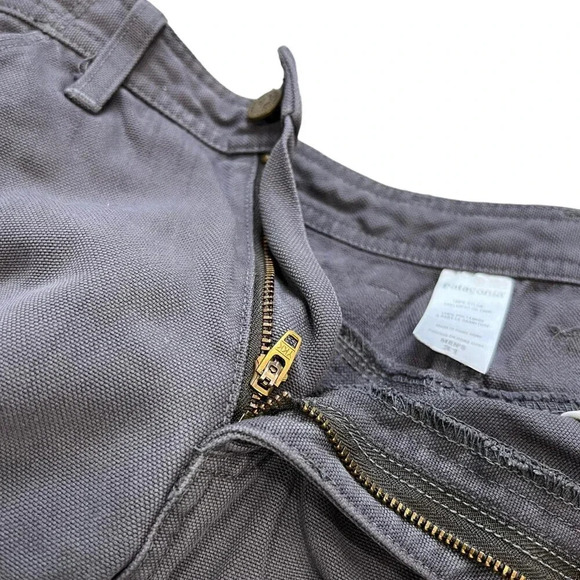 Patagonia Gray Nylon Chino Pants 31x26 - Picture 4 of 6